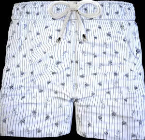 Bermuda Boxer Pantaloncino puro Cotone Shorts 2 tasche laterali Made in Italy