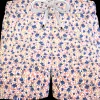 Bermuda Pantaloncino Fantasia Puro Cotone Shorts 2 tasche laterali Made in Italy