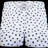 Bermuda Pantaloncino Pois Rigato Box Mare puro Cotone Shorts 2 tasche laterali Made in Italy