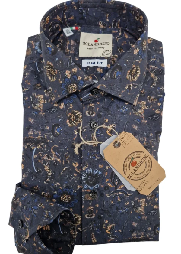 Camicia fantasia Fashion cotone fantasia cotone made in italy