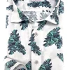 Camicia hawaii Fashion cotone fantasia cotone made in italy