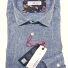 Camicia lino Azzurro made in Italy - Blue Linen Shirt