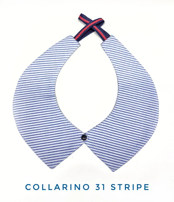 Colletto Donna fashion Design 31 stripe collarino cotone
