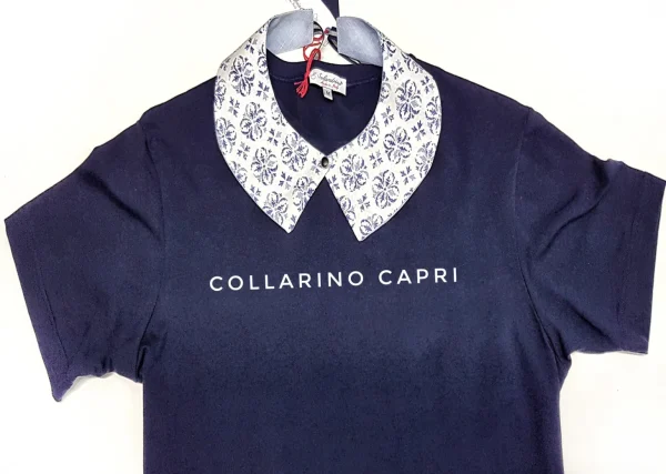 Colletto Donna fashion Design Capri collarino cotone