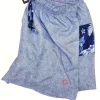 Costume da Bagno azzurro morbido tessuto slip interno asciugatura rapida Boxer mare Uomo con tasca fantasia  con 2 tasche laterali Made in Italy