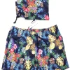 Costume da Bagno Hawaiano morbido tessuto slip interno  asciugatura rapida Boxer mare uomo fantasia Maldive con 2 tasche laterali Made in Italy