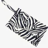 Pochette in tessuto fashion design Animalier Made in Italy