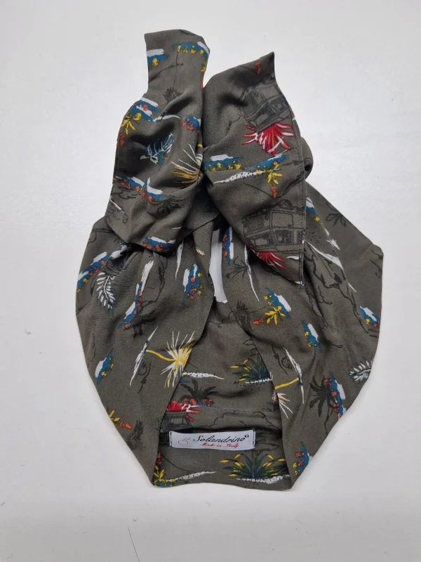 Turbante Fantasia design cotone  Made in Italy Fascia Capelli hairband