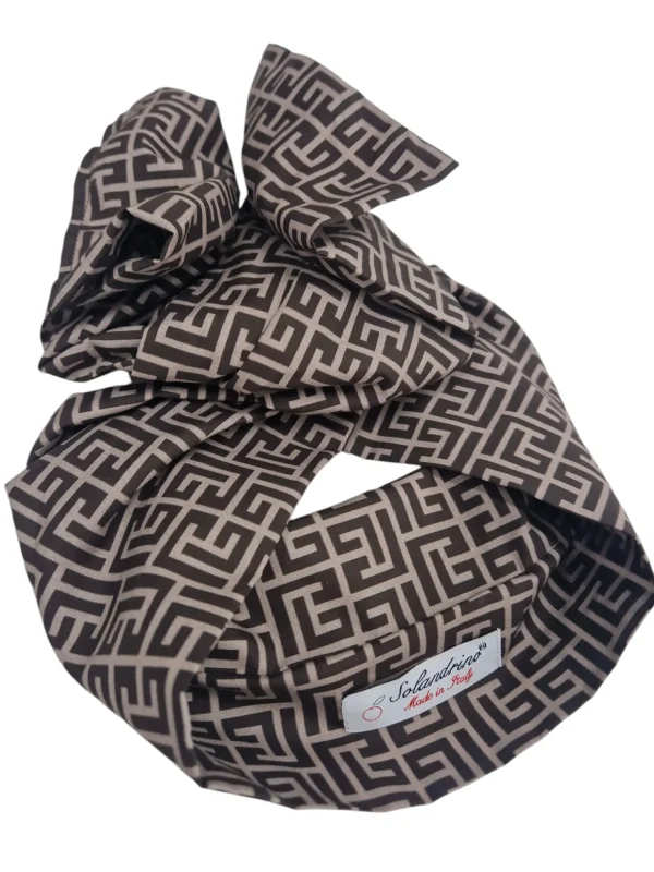 Turbante Fantasia Design cotone  Made in Italy Fascia Capelli hairband