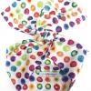 Turbante Fashion in cotone fascia capelli design Pois multicolor hairband Made in Italy